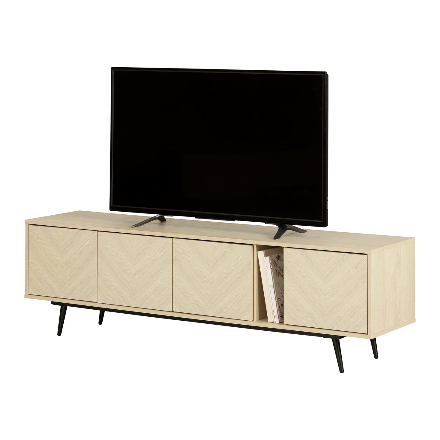 Bleached Oak and Light beige