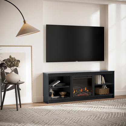 TV Stand with Integrated Fireplace - Axess