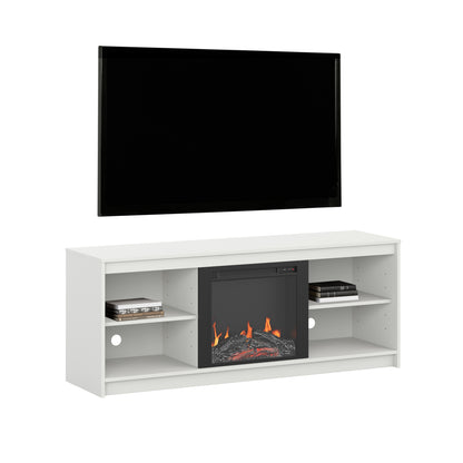 TV Stand with Integrated Fireplace - Axess
