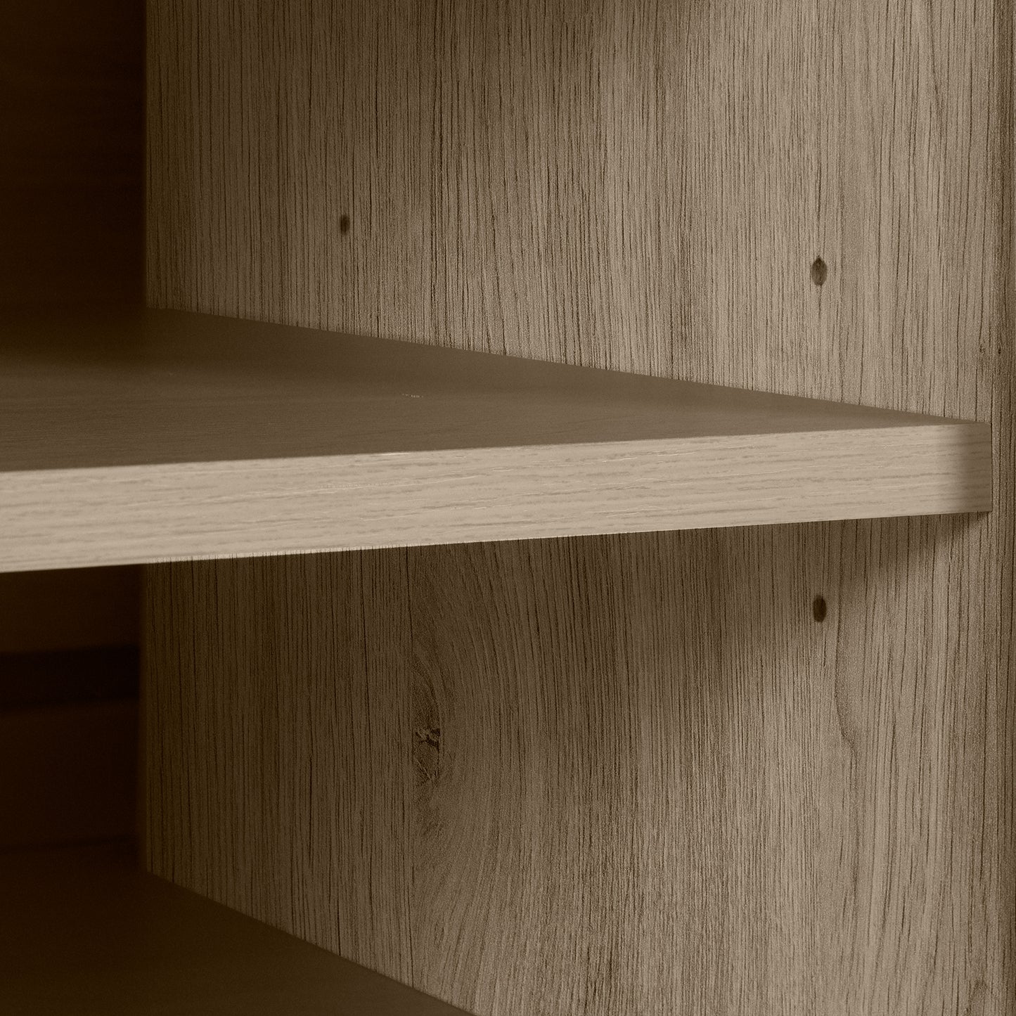 Meuble TV Fernley avec foyer intégré