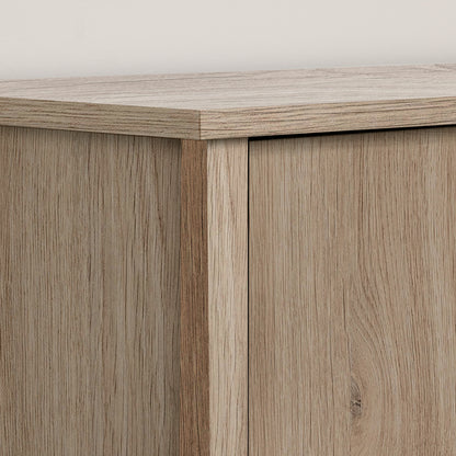 Meuble TV Fernley avec foyer intégré