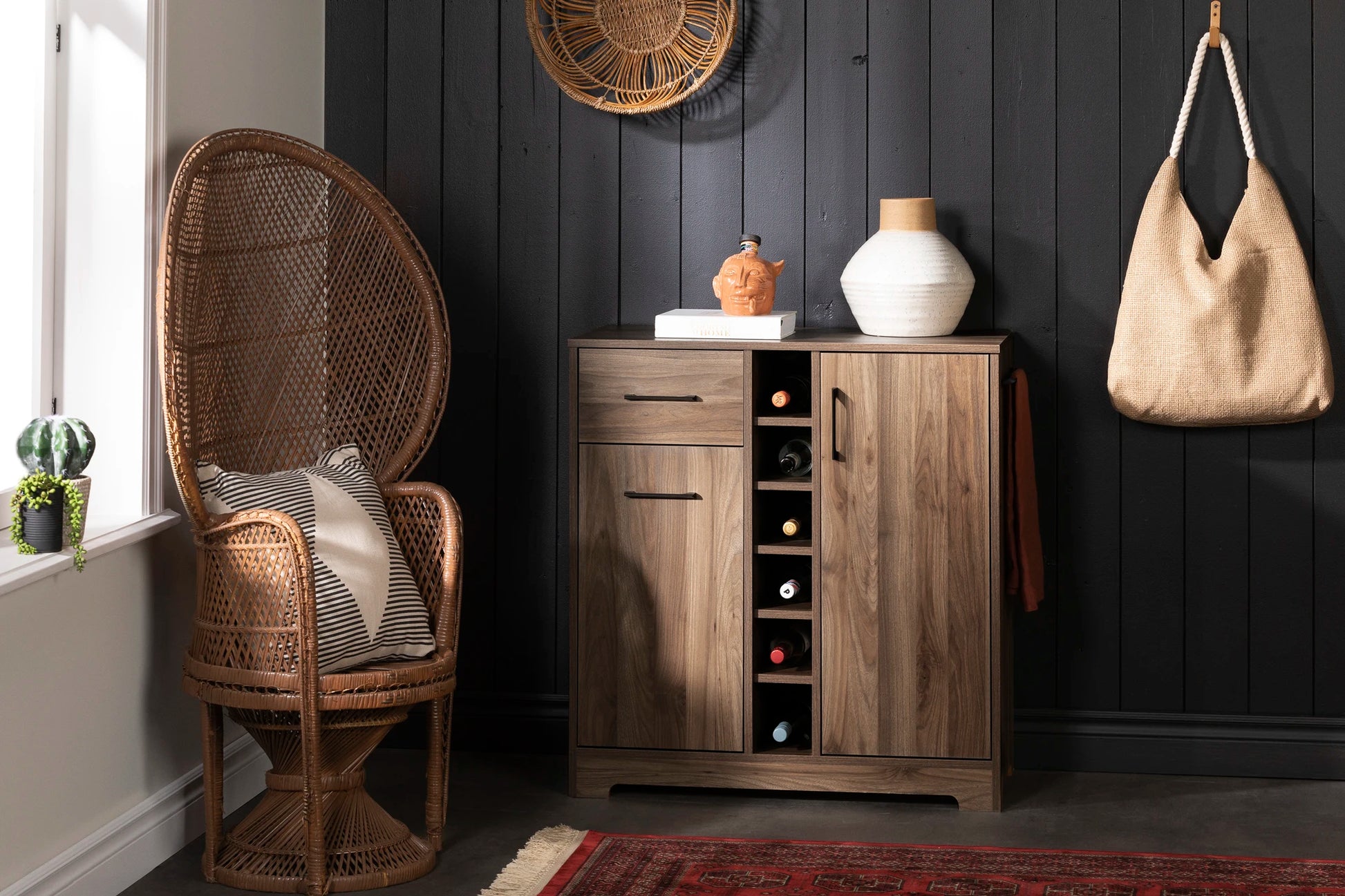 South shore vietti bar cabinet sale