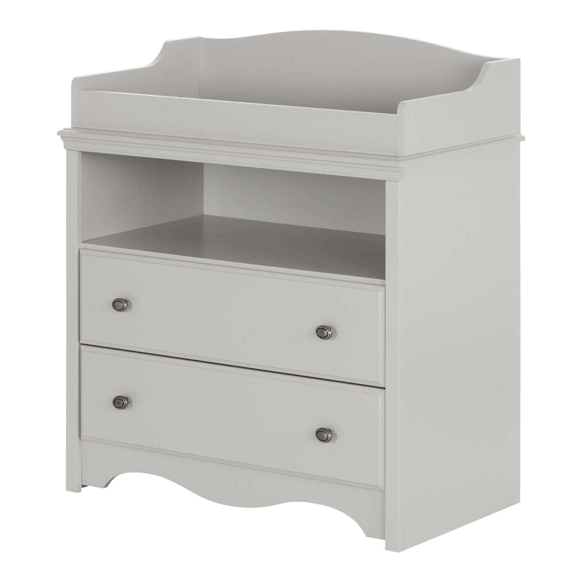 Changing Table with Drawers and Open Storage Angel South Shore Furniture Free Shipping