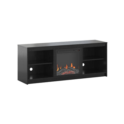 TV Stand with Integrated Fireplace - Axess