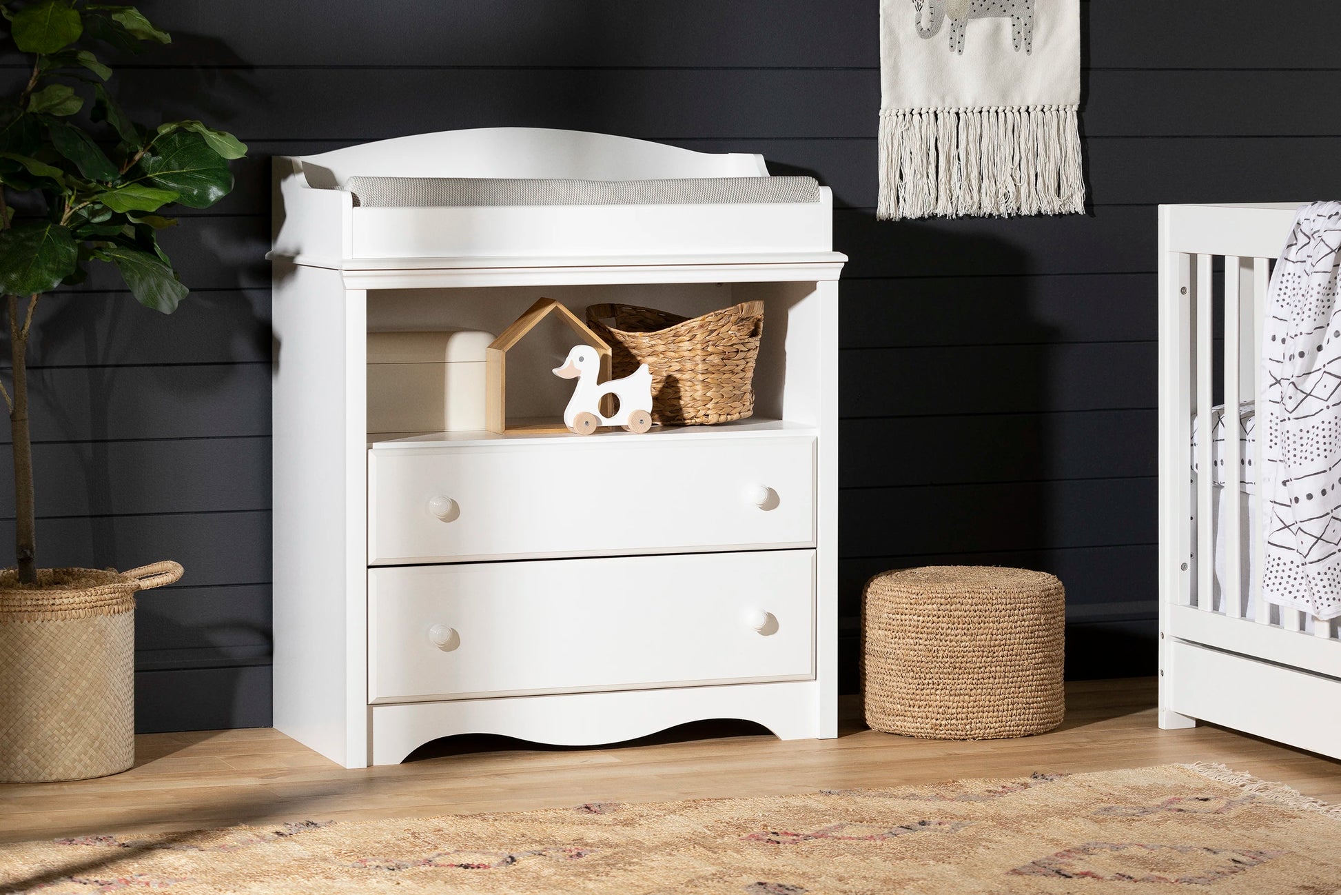 South shore angel changing table with drawers shop
