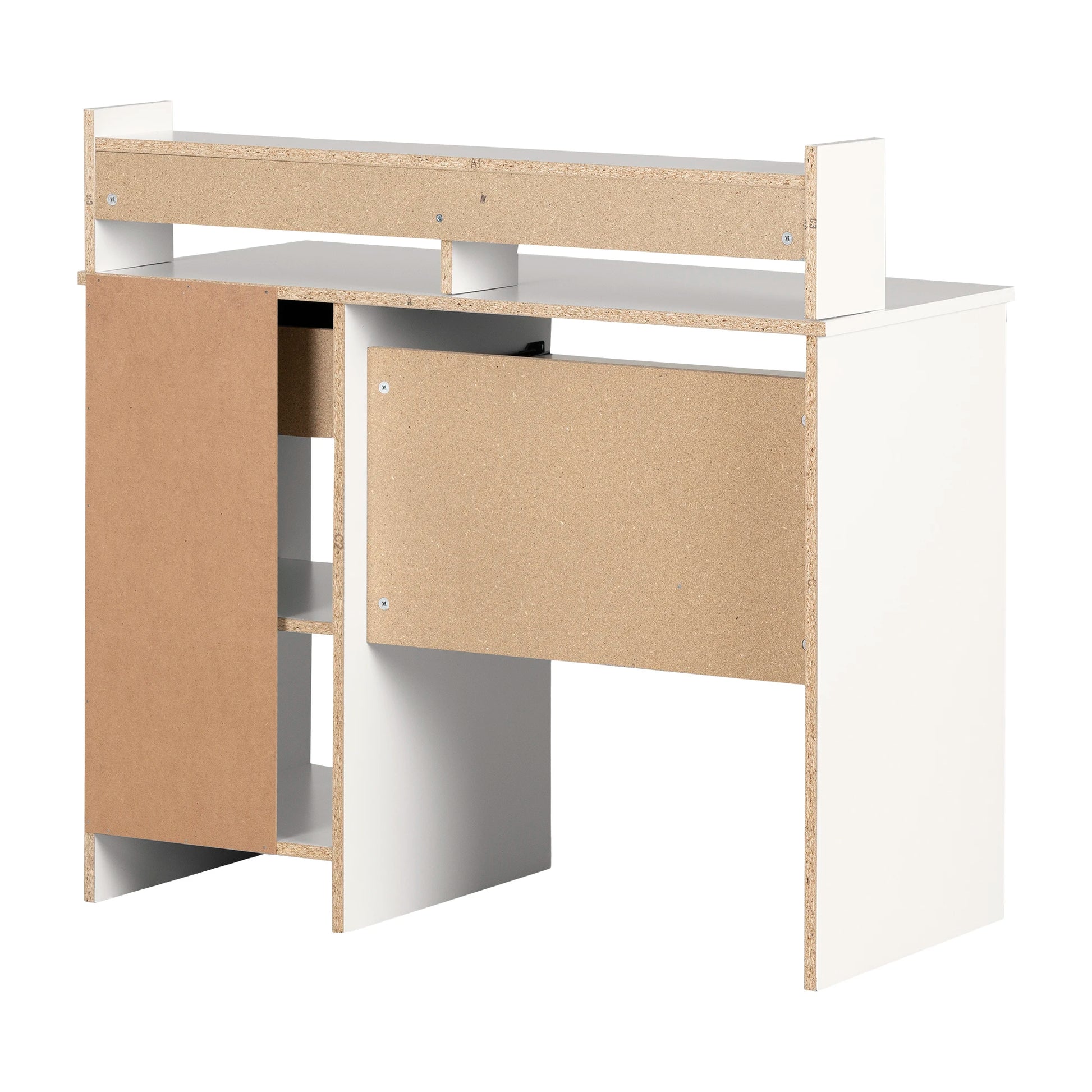 Office Desk - Axess | Keyboard Tray & Drawer | South Shore Furniture Office Desk - Axess | Keyboard Tray & Drawer | South Shore Furniture